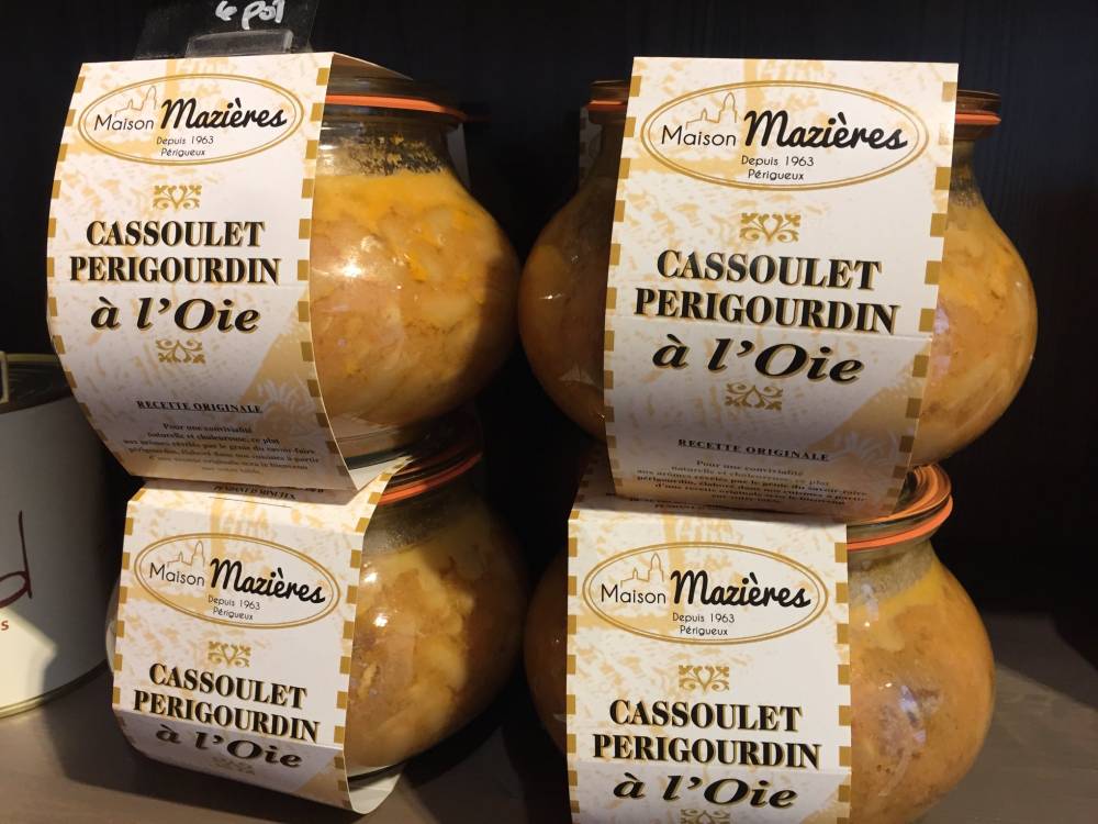 Cassoulet périgourdin à l'oie